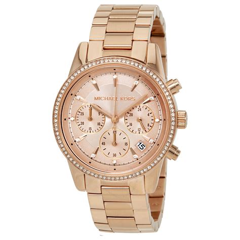 michael kors watch mk6357|Michael Kors Ritz Women's Watch, Stainless Steel .